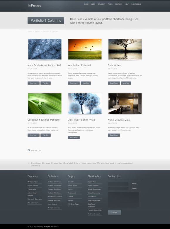 580th_inFocus WordPress Theme - Portfolio 3 Columns.png