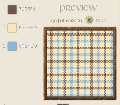 [小眾網(wǎng)站] Tartan Designer - 在線生成蘇格蘭格子紋