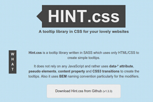
20個實用便捷的CSS3工具、庫及實例