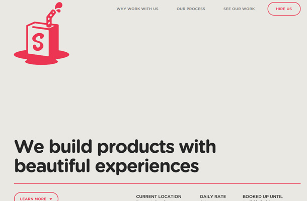 simple as milk creative studio website