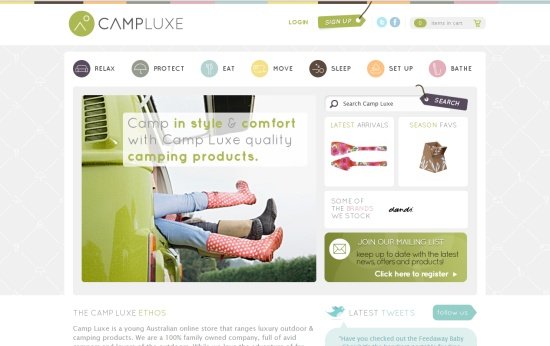 Camp Luxe