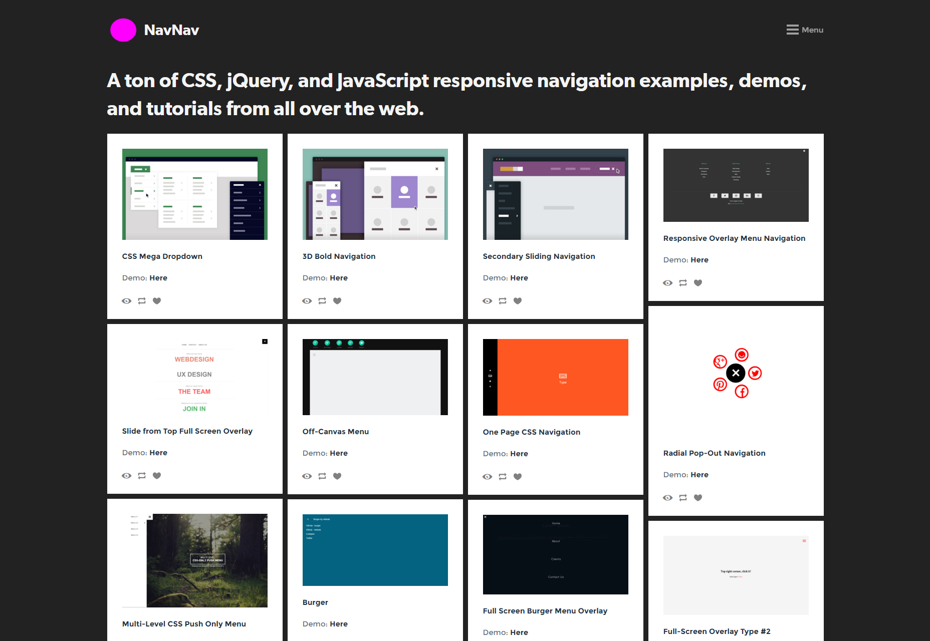 navnav-responsive-navigation-bar-menu-resources